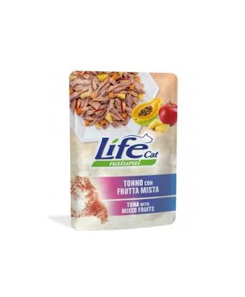 Plic Life Pisici  Ton Cu Mix Fructe 70 gr