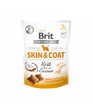 Brit Care Dog Snack Skin & Coat Krill 150 gr