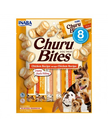 Recompense Caini Churu Bites  Cu Pui  Wraps