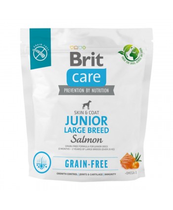 BRIT Care Grain-Free Junior Large Breed Somon 1KG