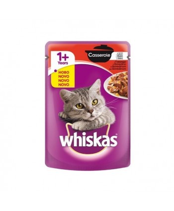 Hrana umeda pentru pisici, Whiskas, Vita, Plic...