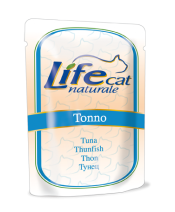 Hrana umeda pentru pisici, plic, Life, Ton, 70 g