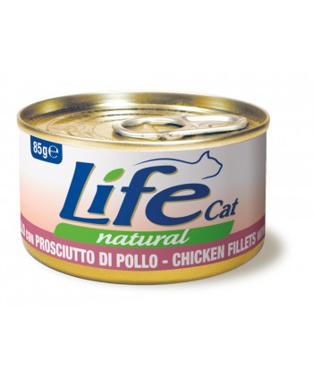 Hrana umeda pentru pisici, Life, Pui&Sunca, 85 g