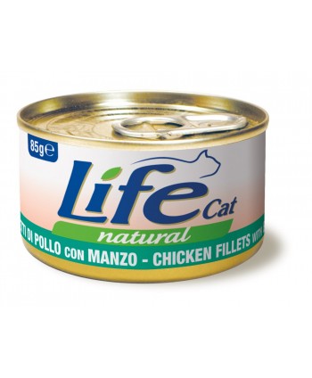 Hrana umeda pentru pisici, Life, Pui&Vita, 85 g