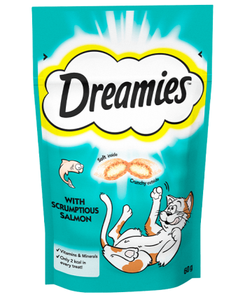 Hrana umeda pentru pisici, Dreamies, Somon,...