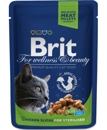Hrana umeda pentru pisici, Brit Premium,...