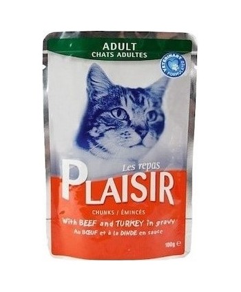 Hrana umeda pentru pisici, Plaisir, Vita si...