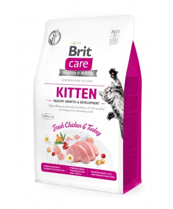 Brit Care Cat Kitten Healthy Growth &...
